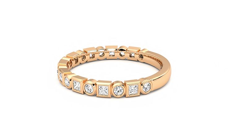 Taylor & Hart Slate Wedding Ring 360 degree image 19
