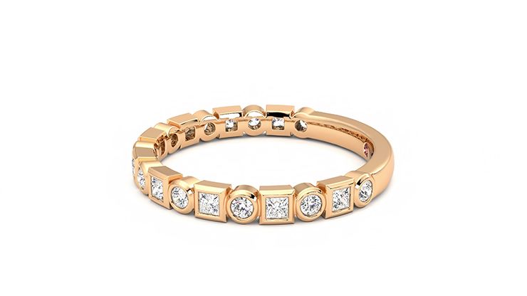 Taylor & Hart Slate Wedding Ring 360 degree image 20