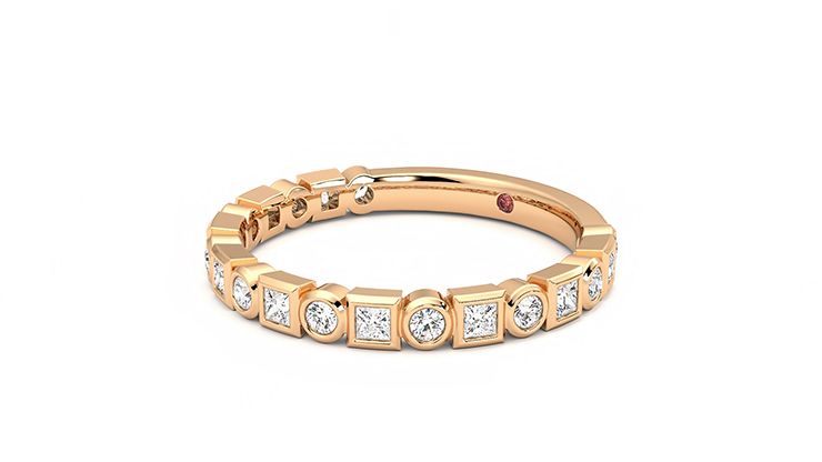 Taylor & Hart Slate Wedding Ring 360 degree image 23