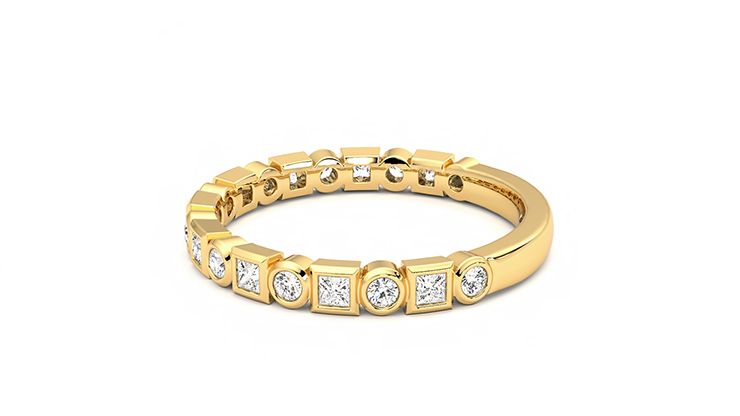 Taylor & Hart Slate Wedding Ring 360 degree image 19