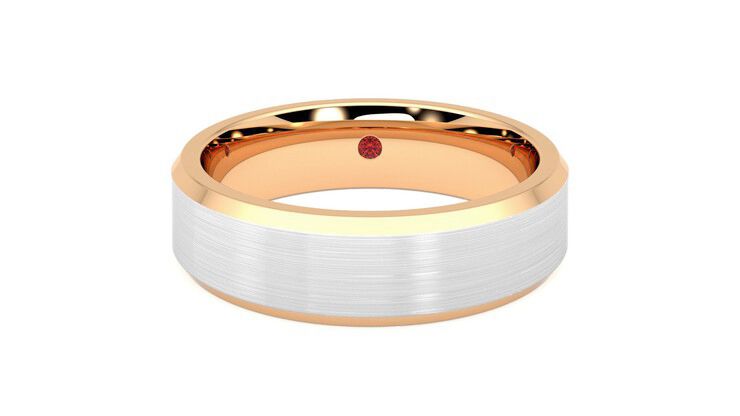 Taylor & Hart Sonora Wedding Ring 360 degree image 0