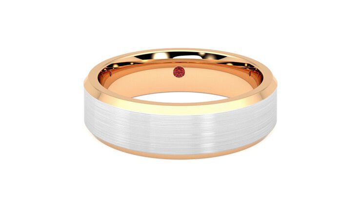 Taylor & Hart Sonora Wedding Ring 360 degree image 1