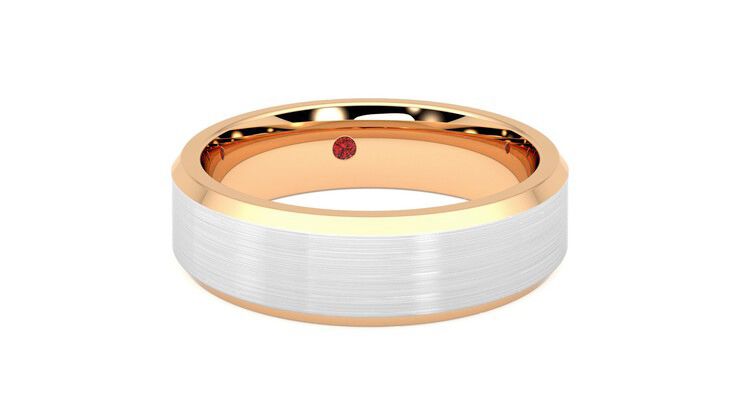 Taylor & Hart Sonora Wedding Ring 360 degree image 3