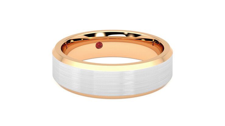 Taylor & Hart Sonora Wedding Ring 360 degree image 4