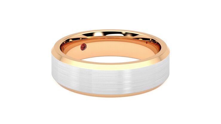 Taylor & Hart Sonora Wedding Ring 360 degree image 6