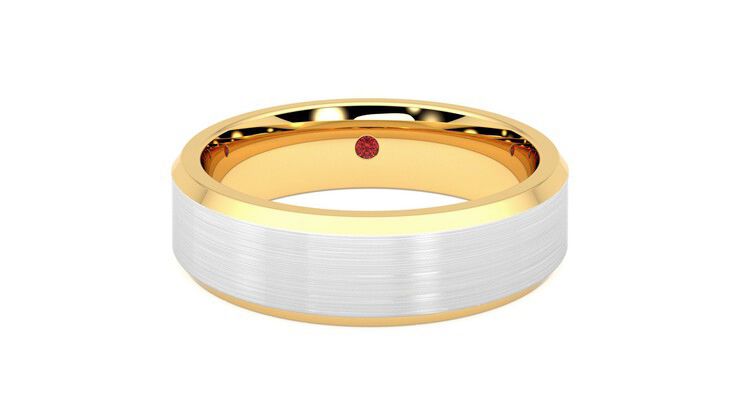 Taylor & Hart Sonora Wedding Ring 360 degree image 1