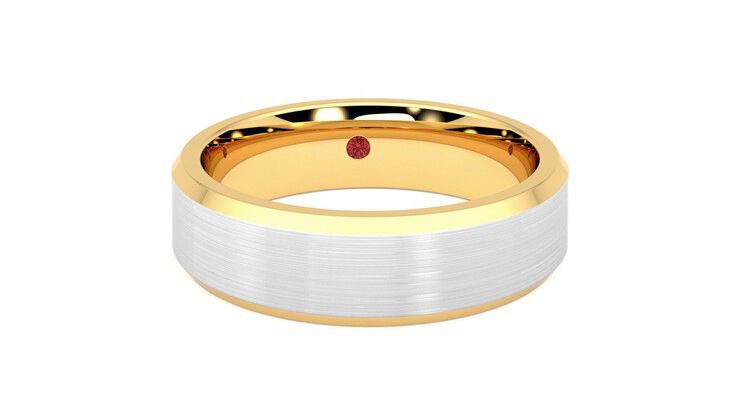 Taylor & Hart Sonora Wedding Ring 360 degree image 2