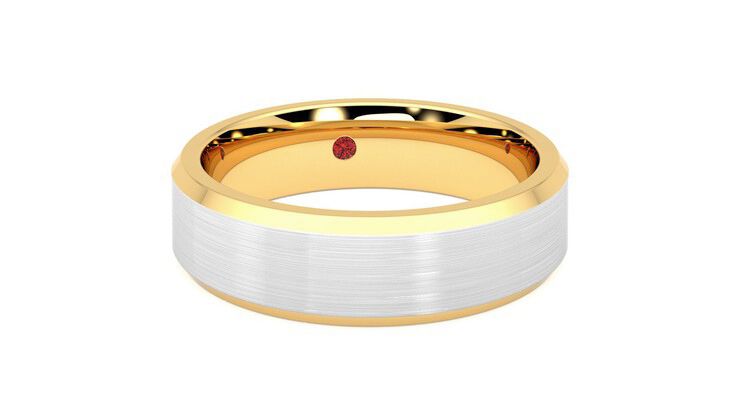 Taylor & Hart Sonora Wedding Ring 360 degree image 3