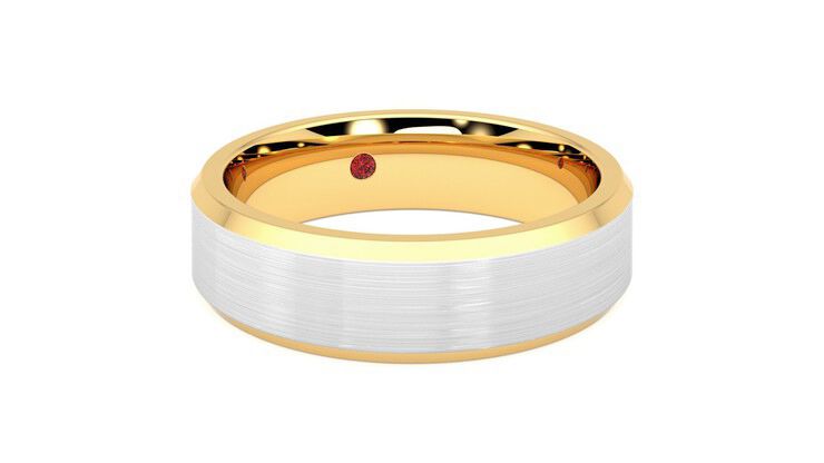 Taylor & Hart Sonora Wedding Ring 360 degree image 4