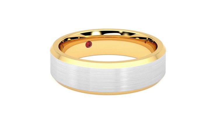 Taylor & Hart Sonora Wedding Ring 360 degree image 5