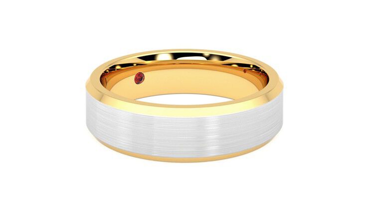 Taylor & Hart Sonora Wedding Ring 360 degree image 6