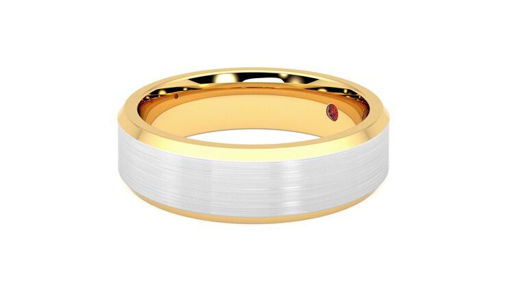 Taylor & Hart Sonora Wedding Ring 360 degree image 23