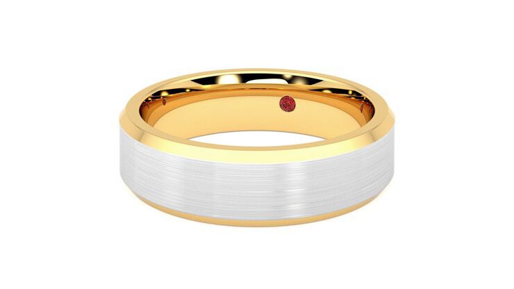 Taylor & Hart Sonora Wedding Ring 360 degree image 26