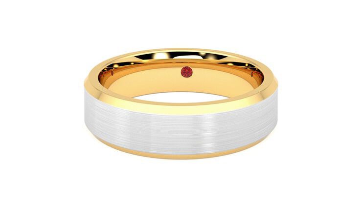 Taylor & Hart Sonora Wedding Ring 360 degree image 28