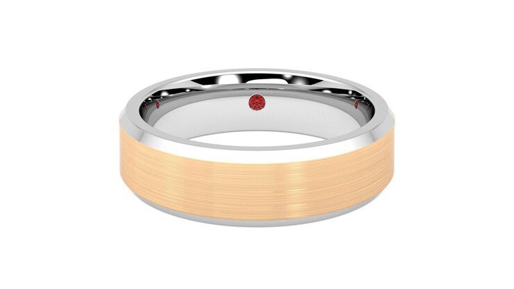 Taylor & Hart Sonora Wedding Ring 360 degree image 0