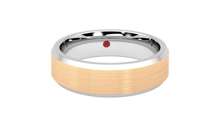 Taylor & Hart Sonora Wedding Ring 360 degree image 2