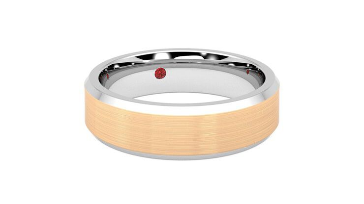 Taylor & Hart Sonora Wedding Ring 360 degree image 4