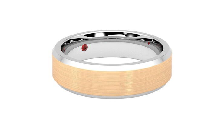 Taylor & Hart Sonora Wedding Ring 360 degree image 6