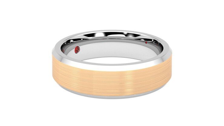 Taylor & Hart Sonora Wedding Ring 360 degree image 7