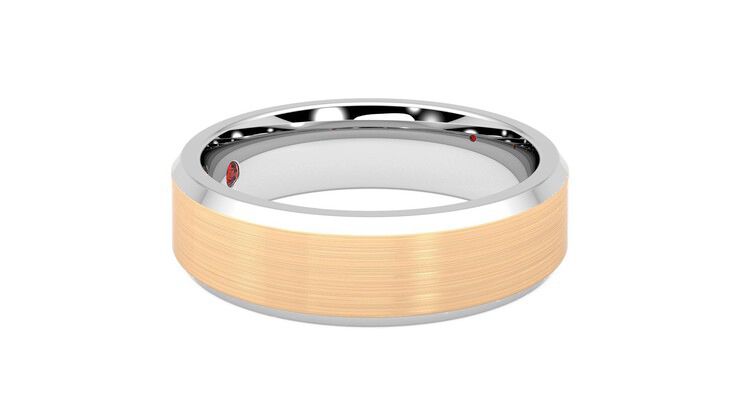 Taylor & Hart Sonora Wedding Ring 360 degree image 8