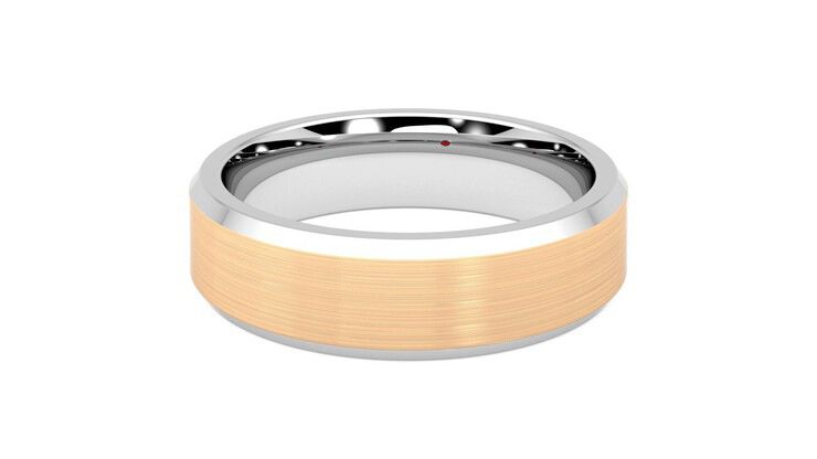 Taylor & Hart Sonora Wedding Ring 360 degree image 13