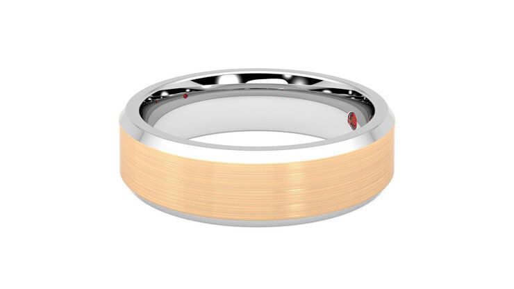 Taylor & Hart Sonora Wedding Ring 360 degree image 22