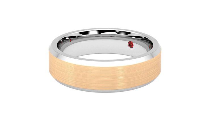 Taylor & Hart Sonora Wedding Ring 360 degree image 24