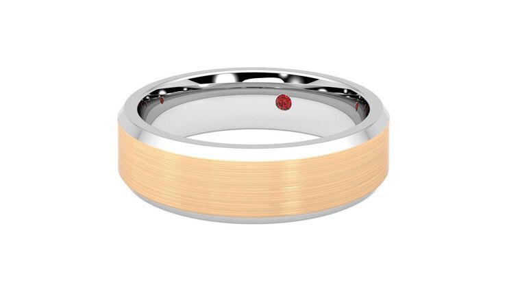 Taylor & Hart Sonora Wedding Ring 360 degree image 26