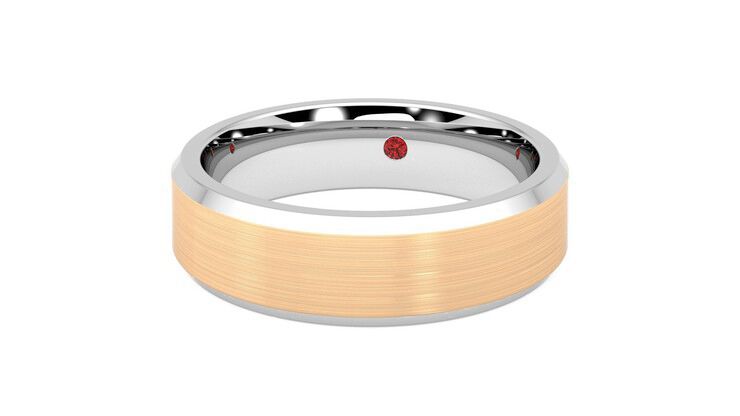 Taylor & Hart Sonora Wedding Ring 360 degree image 27