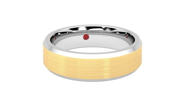 Taylor & Hart Sonora Wedding Ring 360 degree image 3