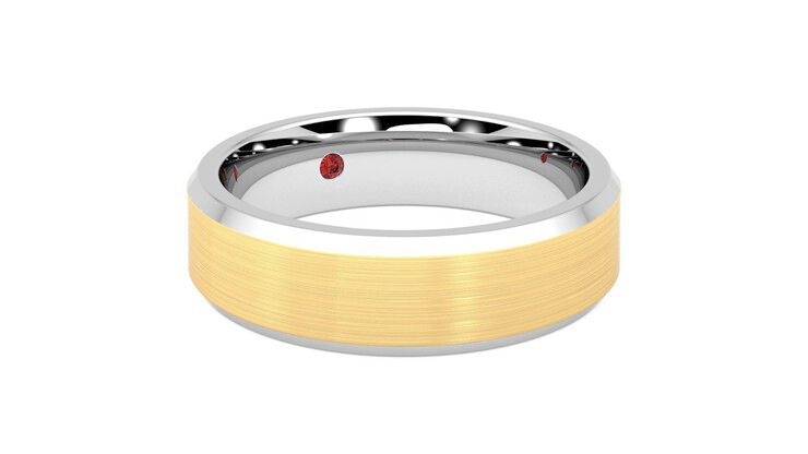 Taylor & Hart Sonora Wedding Ring 360 degree image 5
