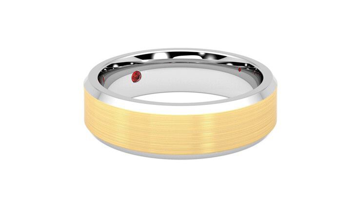 Taylor & Hart Sonora Wedding Ring 360 degree image 6