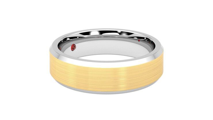 Taylor & Hart Sonora Wedding Ring 360 degree image 7