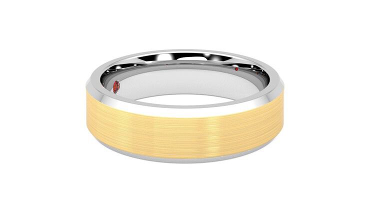 Taylor & Hart Sonora Wedding Ring 360 degree image 8