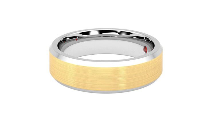 Taylor & Hart Sonora Wedding Ring 360 degree image 22