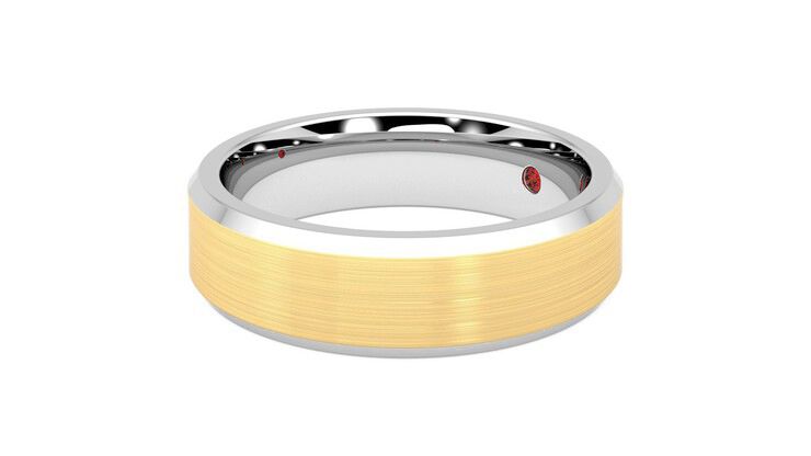Taylor & Hart Sonora Wedding Ring 360 degree image 23