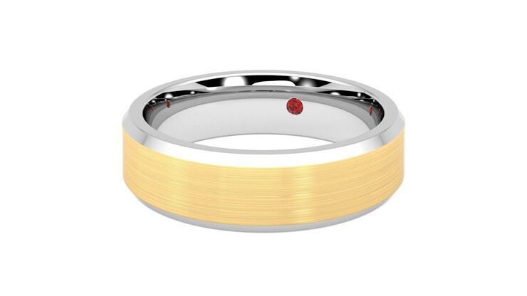 Taylor & Hart Sonora Wedding Ring 360 degree image 26