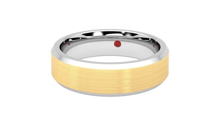 Taylor & Hart Sonora Wedding Ring 360 degree image 27