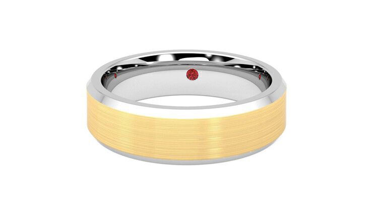 Taylor & Hart Sonora Wedding Ring 360 degree image 28