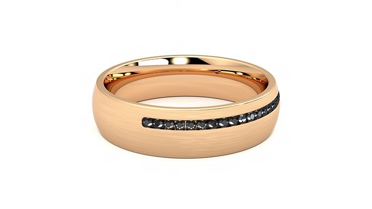 Taylor & Hart Spruce Wedding Ring 360 degree image 10