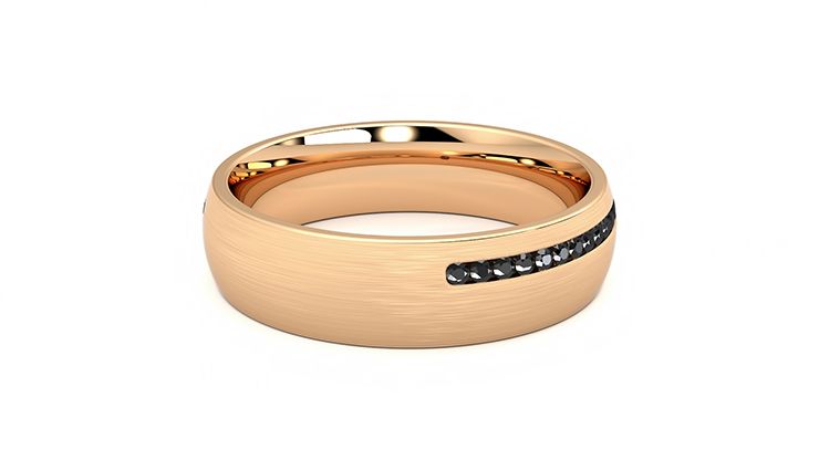 Taylor & Hart Spruce Wedding Ring 360 degree image 12