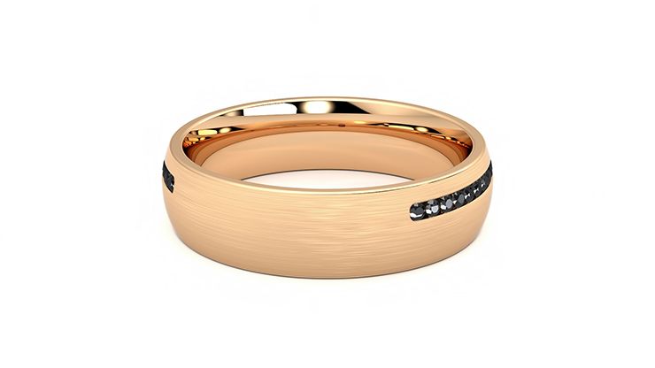 Taylor & Hart Spruce Wedding Ring 360 degree image 13