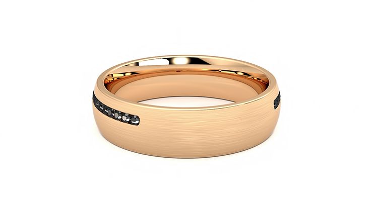 Taylor & Hart Spruce Wedding Ring 360 degree image 15
