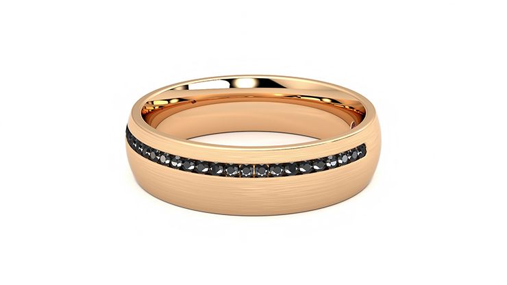 Taylor & Hart Spruce Wedding Ring 360 degree image 20