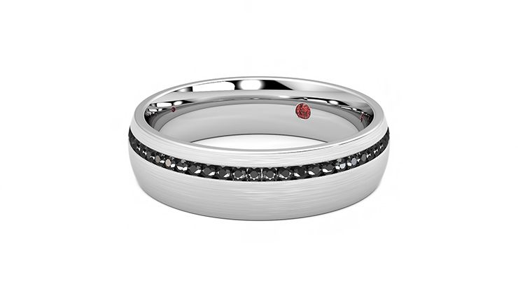 Taylor & Hart Spruce Wedding Ring 360 degree image 24