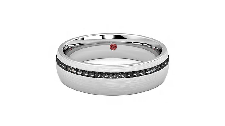 Taylor & Hart Spruce Wedding Ring 360 degree image 28