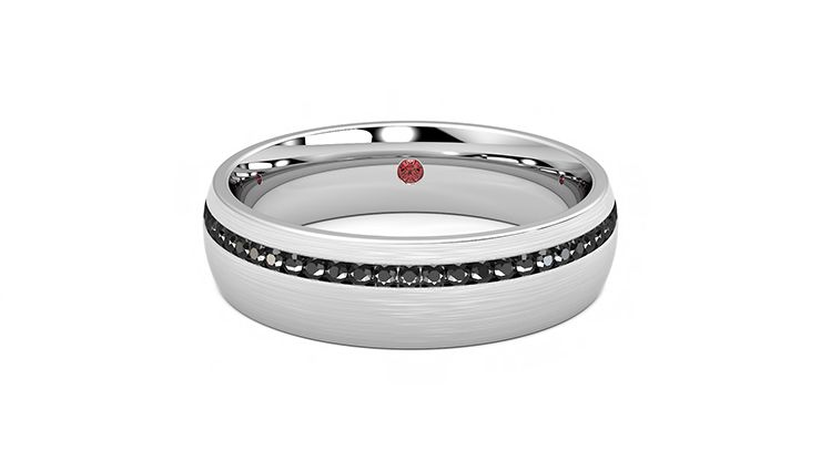 Taylor & Hart Spruce Wedding Ring 360 degree image 29