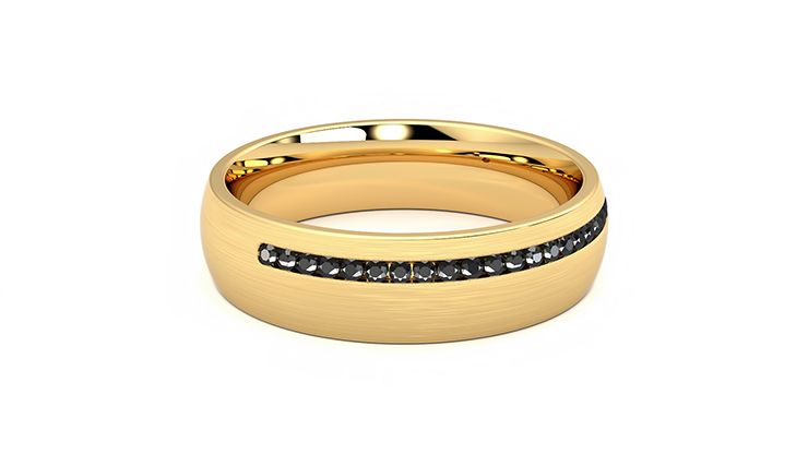 Taylor & Hart Spruce Wedding Ring 360 degree image 9