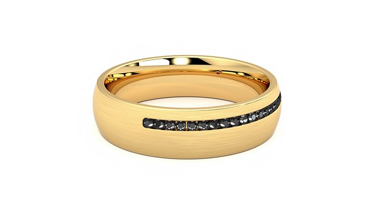 Taylor & Hart Spruce Wedding Ring 360 degree image 10