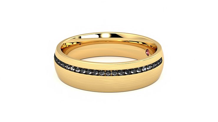 Taylor & Hart Spruce Wedding Ring 360 degree image 21